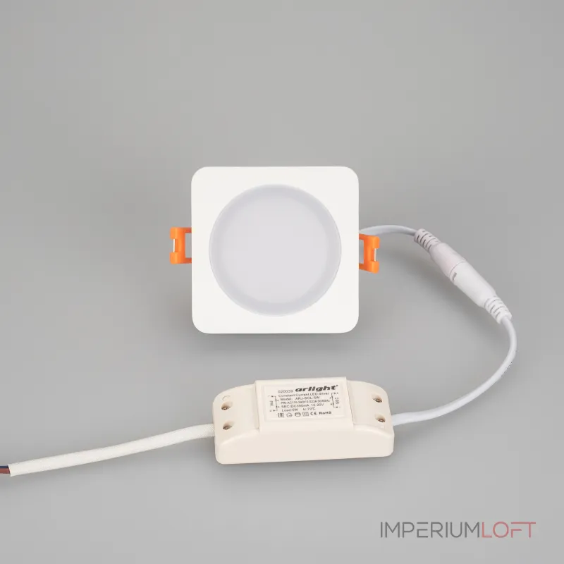 Arlight Светодиодная панель LTD-80x80SOL-5Вт Warm White 3000K IP44 016962