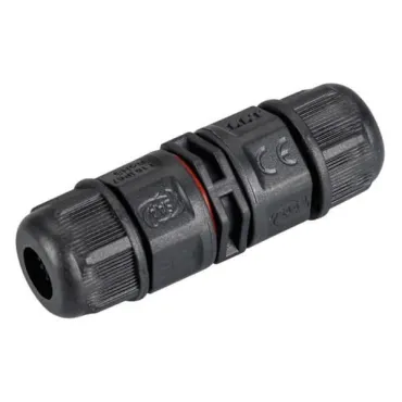 Arlight Коннектор прямой NEO-CON-I-2pin-BK 3-7mm IP67 IP67 024936