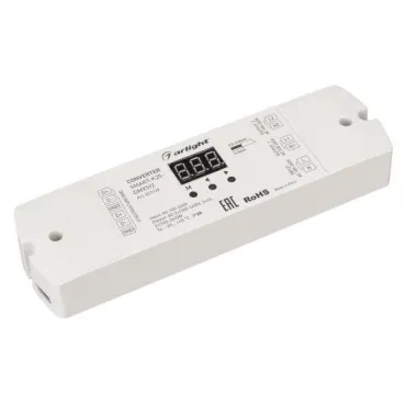 Arlight Конвертер SMART-K25-DMX512 230В 2x1A TRIAC 027129 Arlight Конвертер SMART-K25-DMX512 230В 2x1A TRIAC 027129