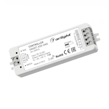 Arlight Контроллер SMART-K58-DMX 12-24В 2.4G IP20 030915 Arlight Контроллер SMART-K58-DMX 12-24В 2.4G IP20 030915