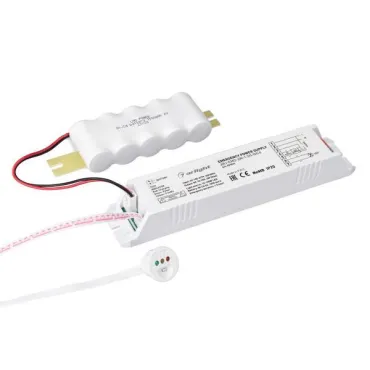 Arlight Блок аварийного питания ARJ-EMG-6Вт-1.5H-NiCd IP20 031831 Arlight Блок аварийного питания ARJ-EMG-6Вт-1.5H-NiCd IP20 031831