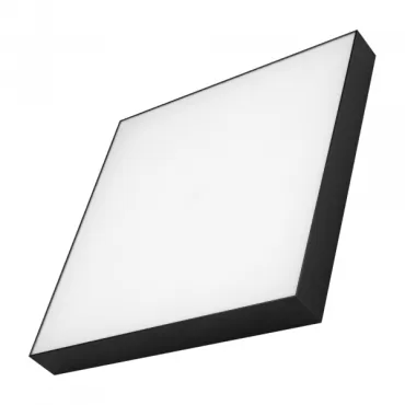 Arlight Светильник SP-QUADRO-S500x500-50Вт Warm3000 BK 120 deg 230В IP40 034802