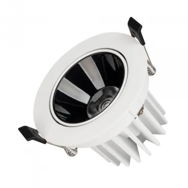 Arlight Светильник MS-FORECAST-BUILT-TURN-R102-12Вт Warm3000 WH-BK 32 deg 230В IP20 035449