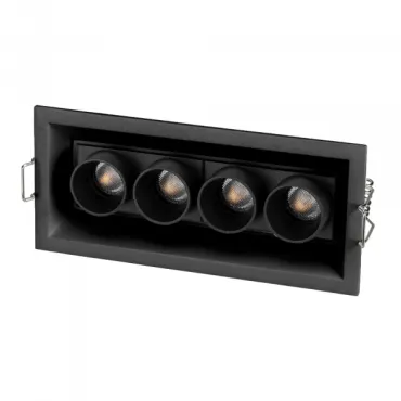 Arlight Светильник MS-ORIENT-BUILT-TURN-TC-S67x150-10Вт Warm3000 BK-BK 30 deg 230В IP20 037208