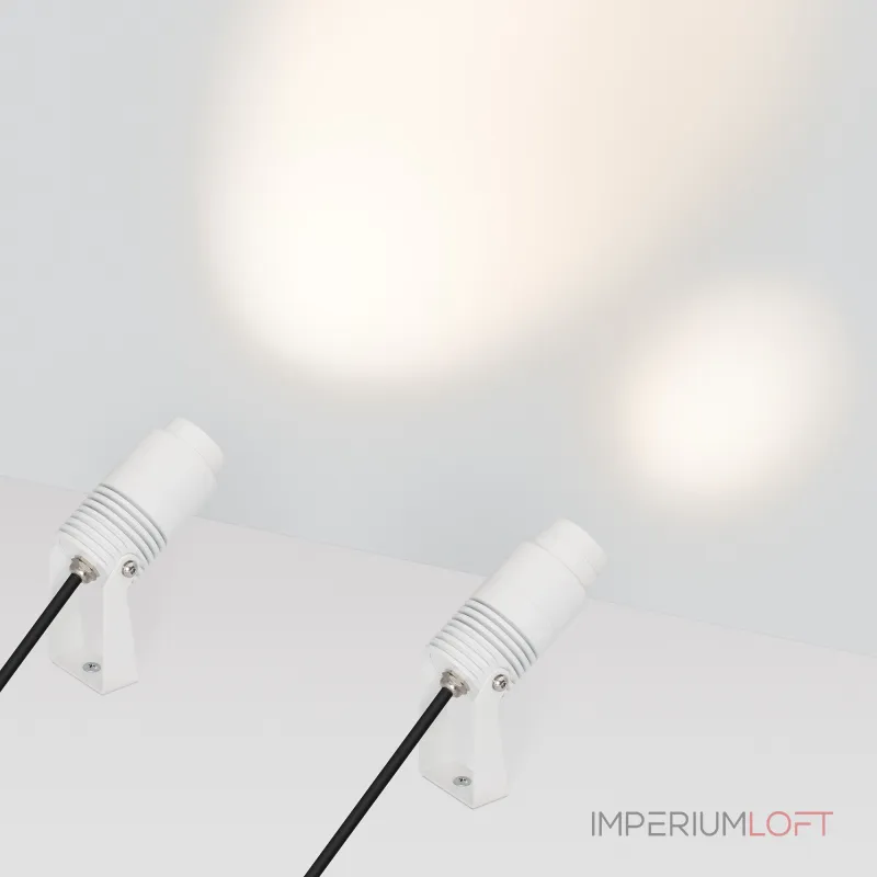 Arlight Светильник ALT-RAY-ZOOM-R52-8Вт Warm3000 WH 10-40 deg 230В IP67 042676