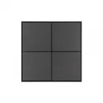 Arlight INTELLIGENT ARLIGHT Кнопочная панель KNX-304-23-IN Black BUS Frame IARL IP20 039667