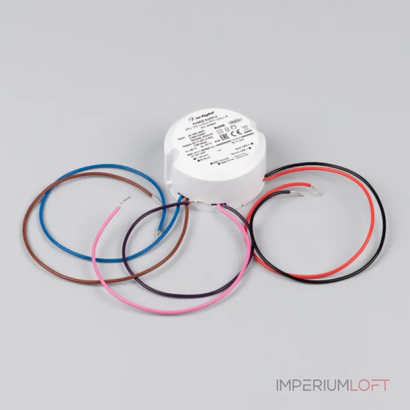 Arlight Блок питания ARJ-SN-34350-PFC-DALI-R 12Вт 9-34В 0.35A IP20 043062 Arlight Блок питания ARJ-SN-34350-PFC-DALI-R 12Вт 9-34В 0.35A IP20 043062