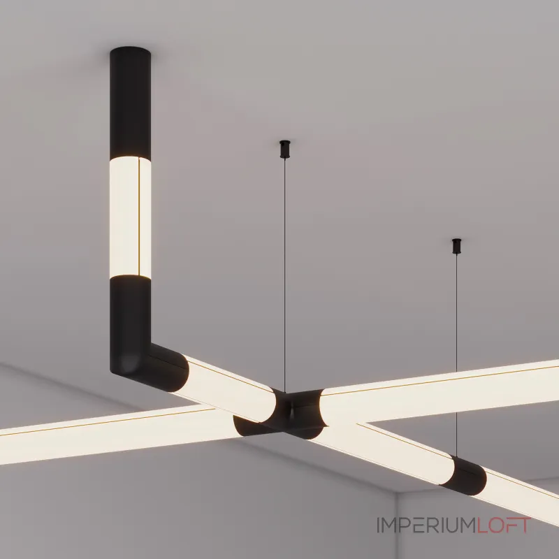 Профиль ROUND-D36-360-2500 ANOD BLACK Arlight Алюминий 050250