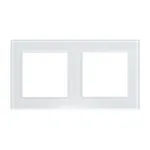 Рамка стеклянная FRM-GLARE-GS-2-WH Arlight 043796