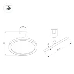 Arlight Светильник ART-APRIORI-PLATO-TURN-R160-12Вт Day4000 TN 120 deg 48В IP20 047784