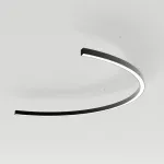 Arlight Светильник SP-LINE-HANG-ARC-C3535-D1500-61Вт Warm3000 BLACK 230В Металл 034044(1)