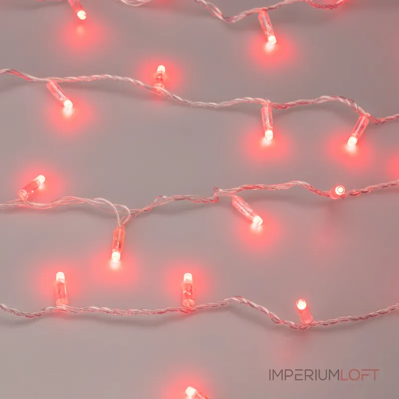 Arlight Светодиодная гирлянда ARD-STRING-CLASSIC-10000-CLEAR-100LED-SYNC RGB 230В 6.5Вт Ardecoled IP65 031119