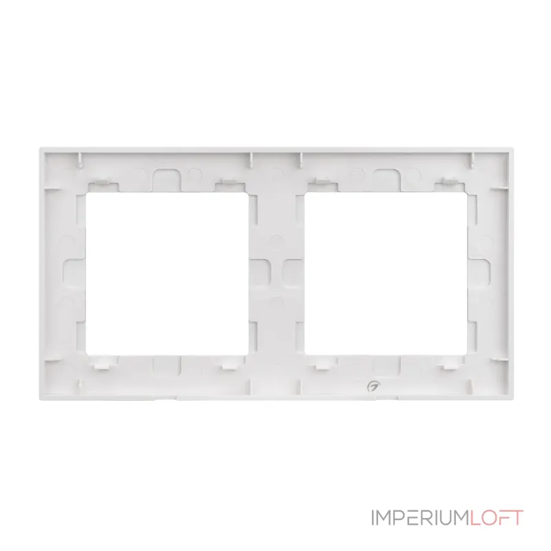 Рамка стеклянная FRM-GLARE-GS-2-WH Arlight 043796 Рамка стеклянная FRM-GLARE-GS-2-WH Arlight 043796