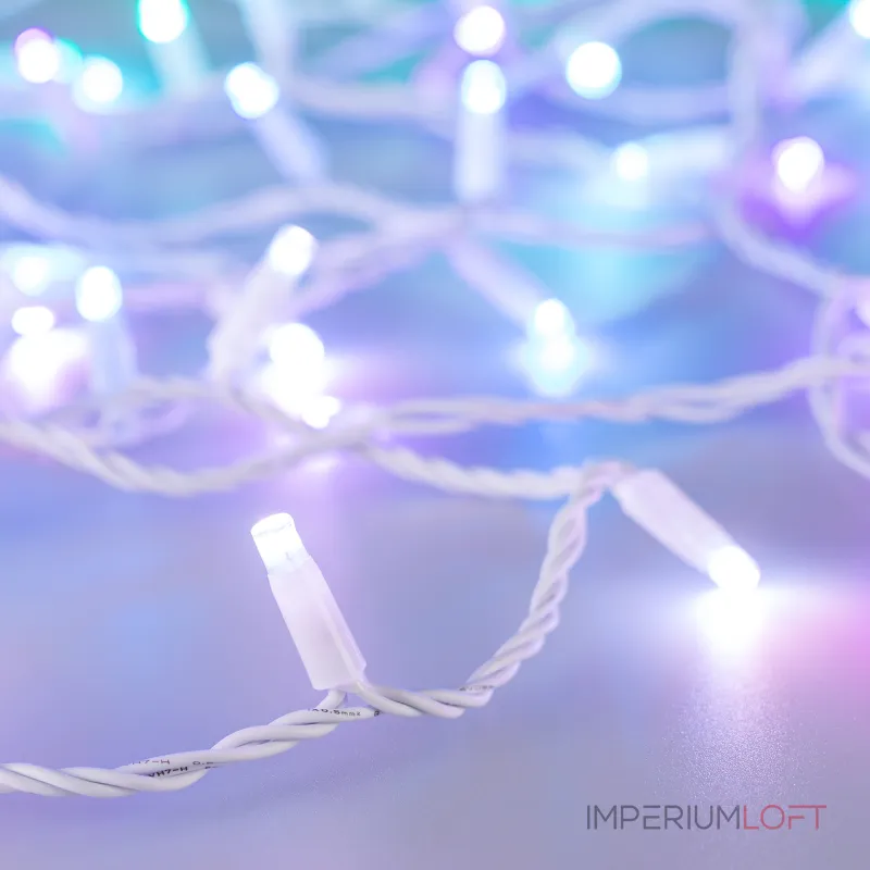 Arlight Светодиодная гирлянда ARD-STRING-CLASSIC-10000-WHITE-100LED-LIVE RGB-DMX 24В 10Вт Ardecoled IP65 031744 Arlight Светодиодная гирлянда ARD-STRING-CLASSIC-10000-WHITE-100LED-LIVE RGB-DMX 24В 10Вт Ardecoled IP65 031744