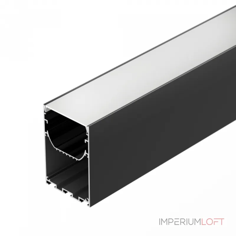 Arlight Профиль LINE-S-5075-2500 BLACK Алюминий 041848
