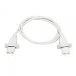 Arlight Коннектор ARL-TAIL-1000-CON-FF-2pin WH IP20 030994