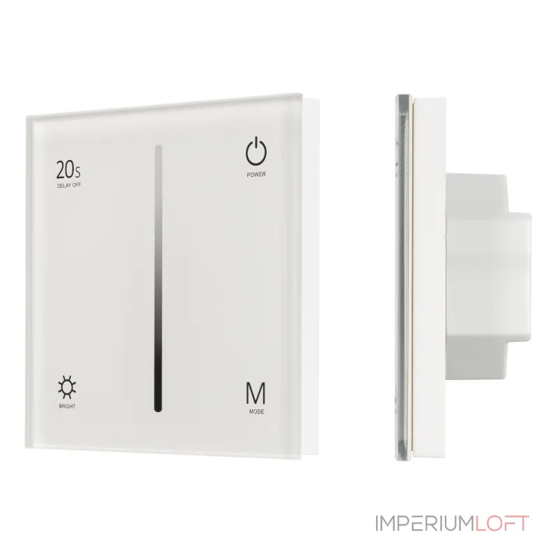 Arlight Панель SMART-P6-DIM-G-IN White 12-24В 4x3A Sens 2.4G IP20 034781 Arlight Панель SMART-P6-DIM-G-IN White 12-24В 4x3A Sens 2.4G IP20 034781