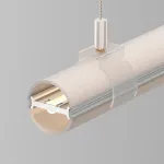 Arlight Профиль ARH-ROUND-D20-DUAL-2000 ANOD Алюминий 039218