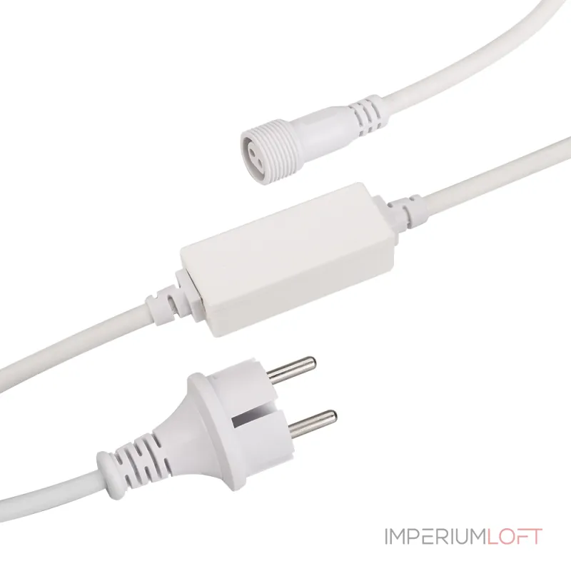 Arlight Шнур питания ARD-PRO-STD-1.5M White 230В 1.6A Ardecoled Закрытый 025887