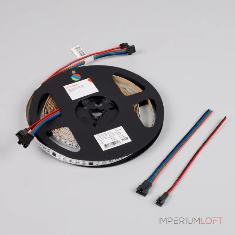 Arlight Лента SPI-A120-10mm 24В RGB-PX6-BPT 23 В/м IP20 2835 5м 046871 Arlight Лента SPI-A120-10mm 24В RGB-PX6-BPT 23 В/м IP20 2835 5м 046871