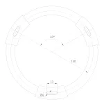 Arlight Светильник IM-RONDO-EMERGENCY-3H-R350-33Вт Day4000 WH 120 deg 230В IP40 041066