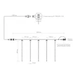 Arlight Светодиодная гирлянда ARD-ICEFALL-CLASSIC-D12-200-10PCS-CLEAR-32LED-LIVE WHITE 230В 10.5Вт Ardecoled IP65 026043