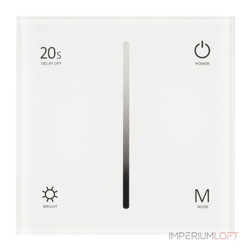 Arlight Панель SMART-P6-DIM-G-IN White 12-24В 4x3A Sens 2.4G IP20 034781 Arlight Панель SMART-P6-DIM-G-IN White 12-24В 4x3A Sens 2.4G IP20 034781