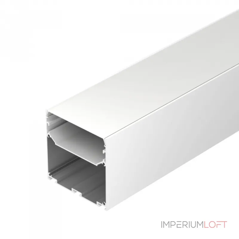 Профиль LINE-S-7575-2000 WHITE Arlight Алюминий 041858