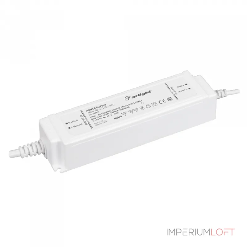 Arlight Блок питания ARPJ-SP-421050-PFC 60Вт 29-57В 1.05A IP67 037890