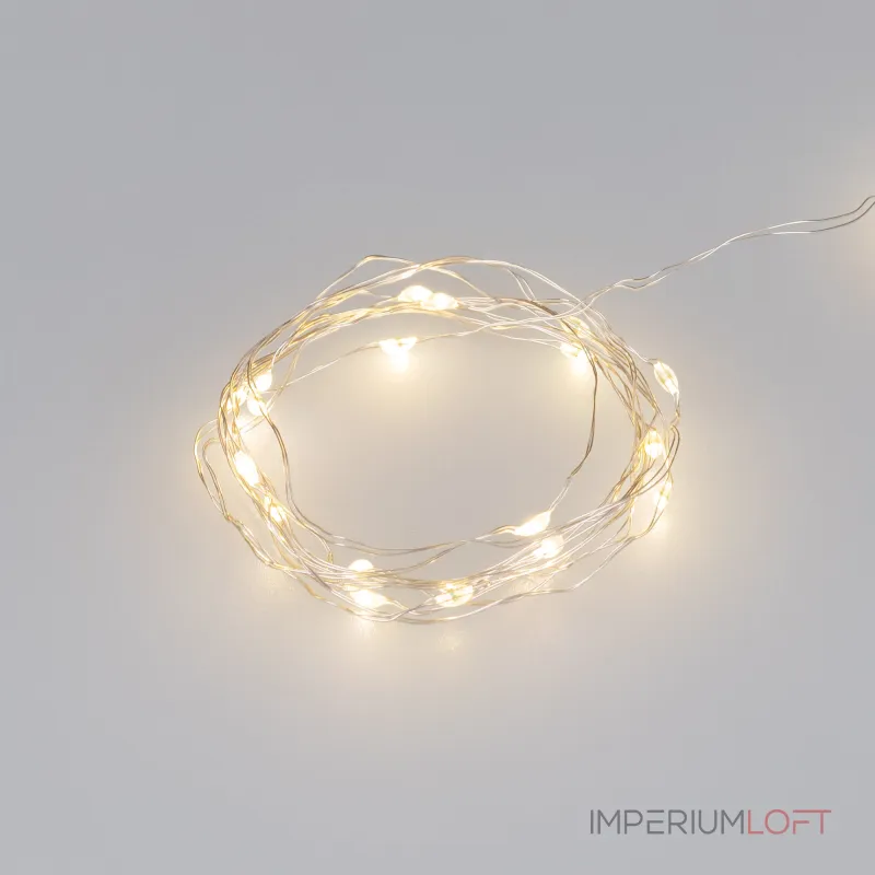 Arlight Светодиодная гирлянда ARD-DEW-HOME-2000-CLEAR-20LED-STD Warm3000 3В Battery Pack Ardecoled IP20 048700