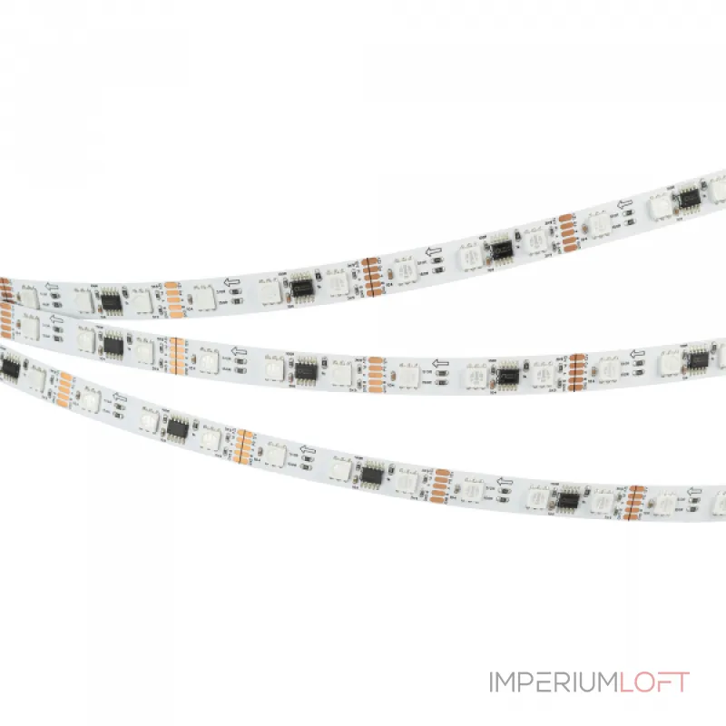 Arlight Лента DMX-B60-10mm 12В RGB-PX3 14 В/м IP20 5060 5м 039174