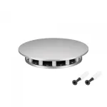Крепление MOONLIGHT-BASE-ROUND-D13-S Silver Arlight Металл 046083