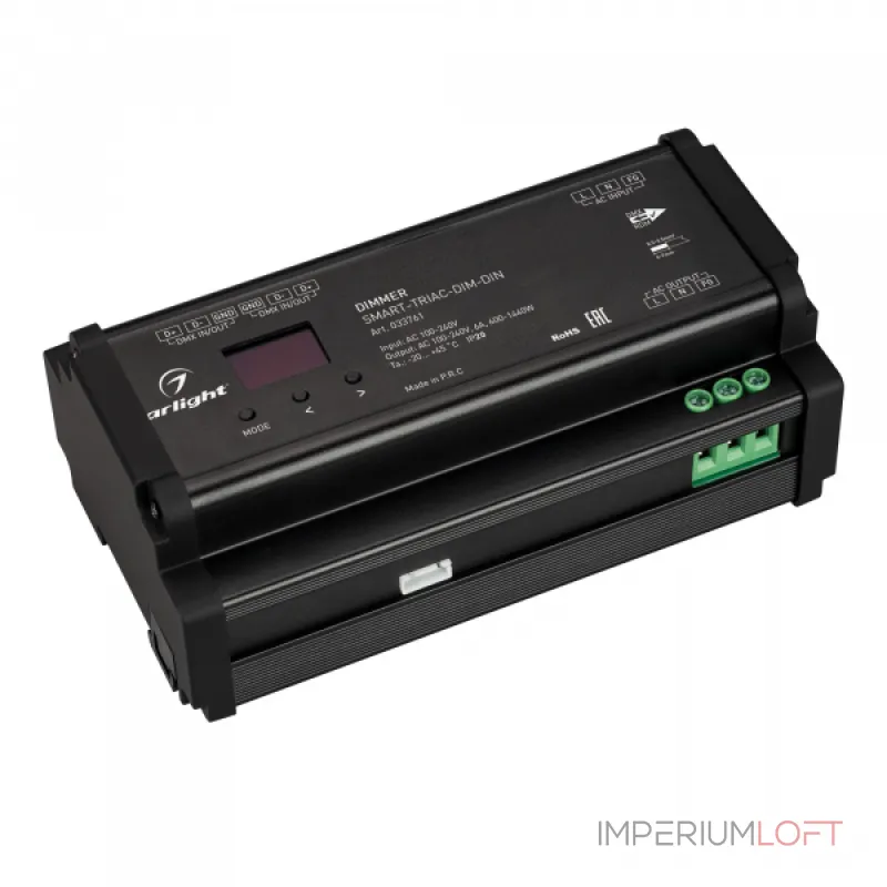 Arlight Диммер SMART-TRIAC-DIM-DIN 230В 6A 2.4G IP20 033761