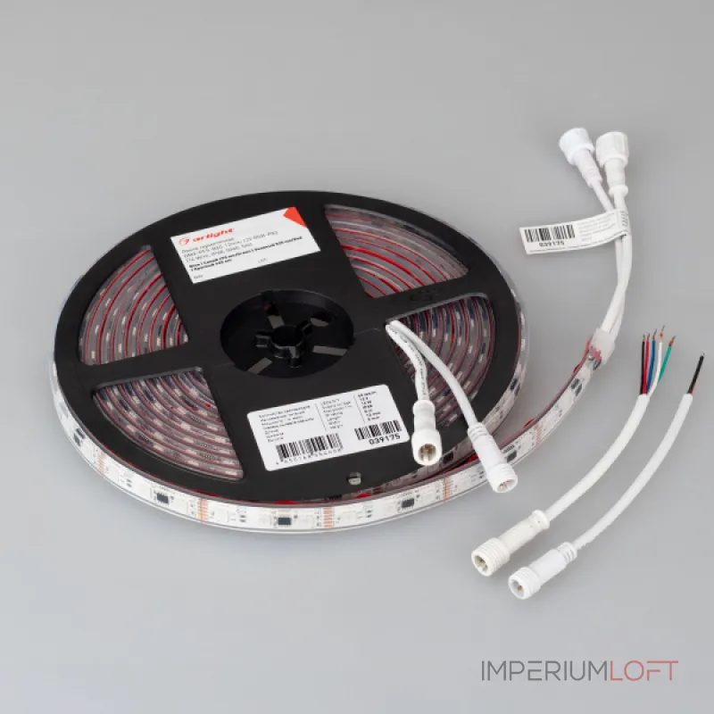 Arlight Лента герметичная DMX-PFS-B60-12mm 12В RGB-PX3 14 В/м IP68 5060 5м 039175
