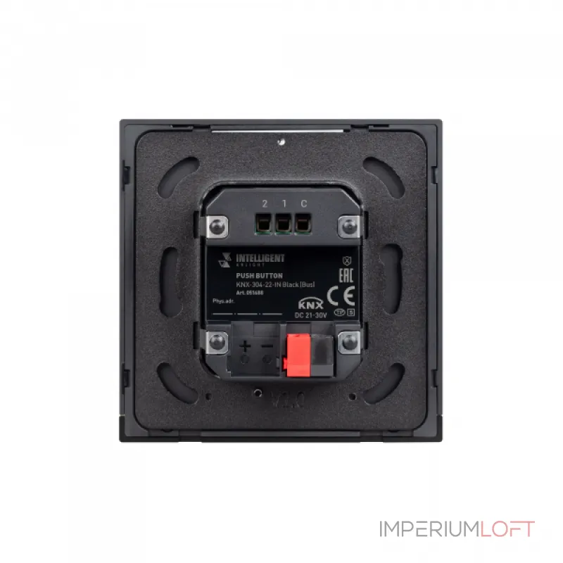 Arlight INTELLIGENT ARLIGHT Механизм панели KNX-304-22-IN Black Bus IARL IP20 051688
