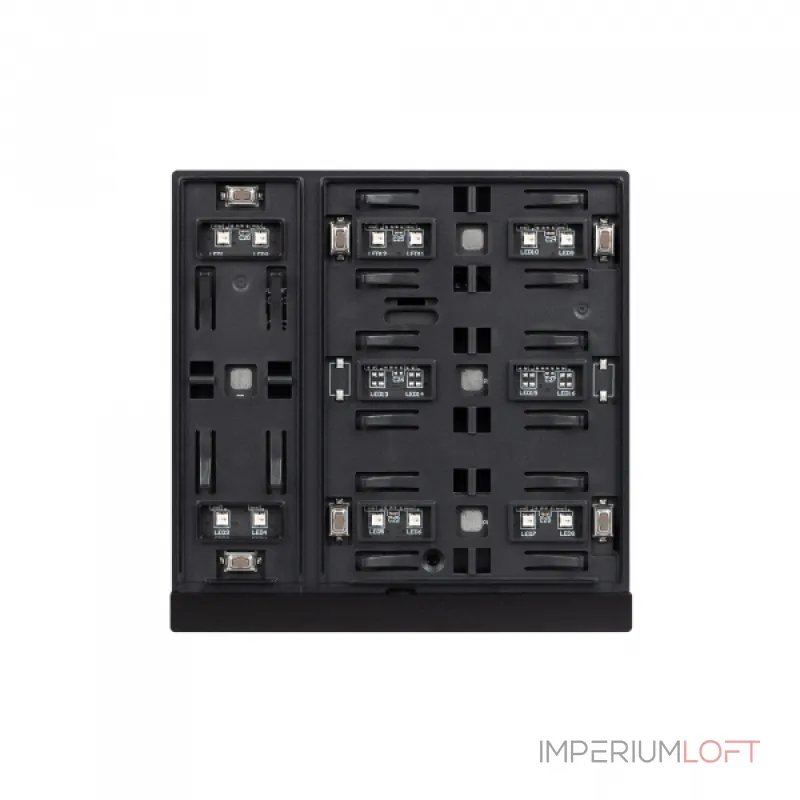Arlight INTELLIGENT ARLIGHT Механизм панели KNX-303-22-IN Black Bus IARL IP20 043109 Arlight INTELLIGENT ARLIGHT Механизм панели KNX-303-22-IN Black Bus IARL IP20 043109