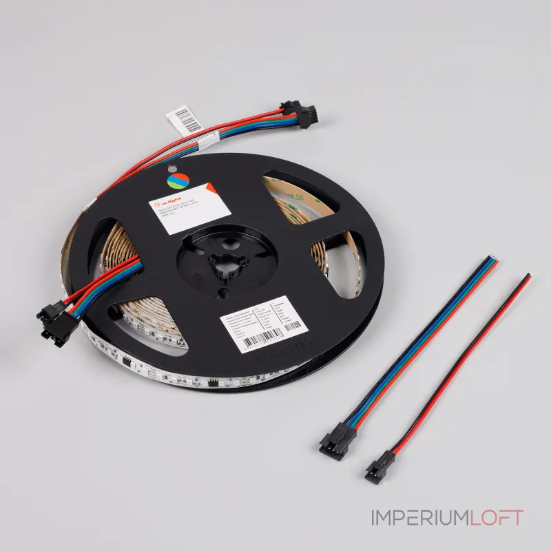 Arlight Лента SPI-A120-10mm 24В RGB-PX6-BPT 23 В/м IP20 2835 5м 046871 Arlight Лента SPI-A120-10mm 24В RGB-PX6-BPT 23 В/м IP20 2835 5м 046871