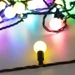 Arlight Светодиодная гирлянда ARD-BALL-PRO-D23-10000-BLACK-80LED RGB 230В 7Вт Ardecoled IP65 025622