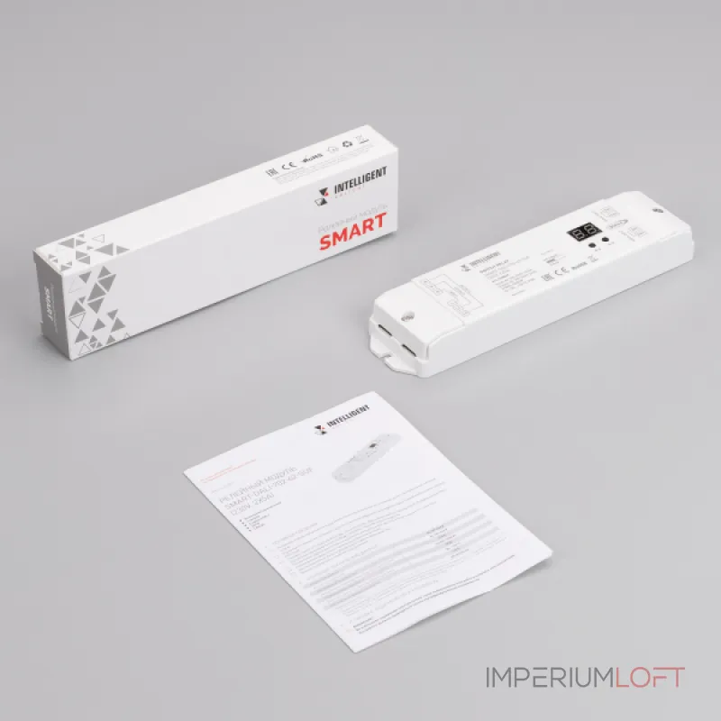INTELLIGENT ARLIGHT Релейный модуль SMART-DALI-702-62-SUF 230В 2x5A IARL IP20 038539