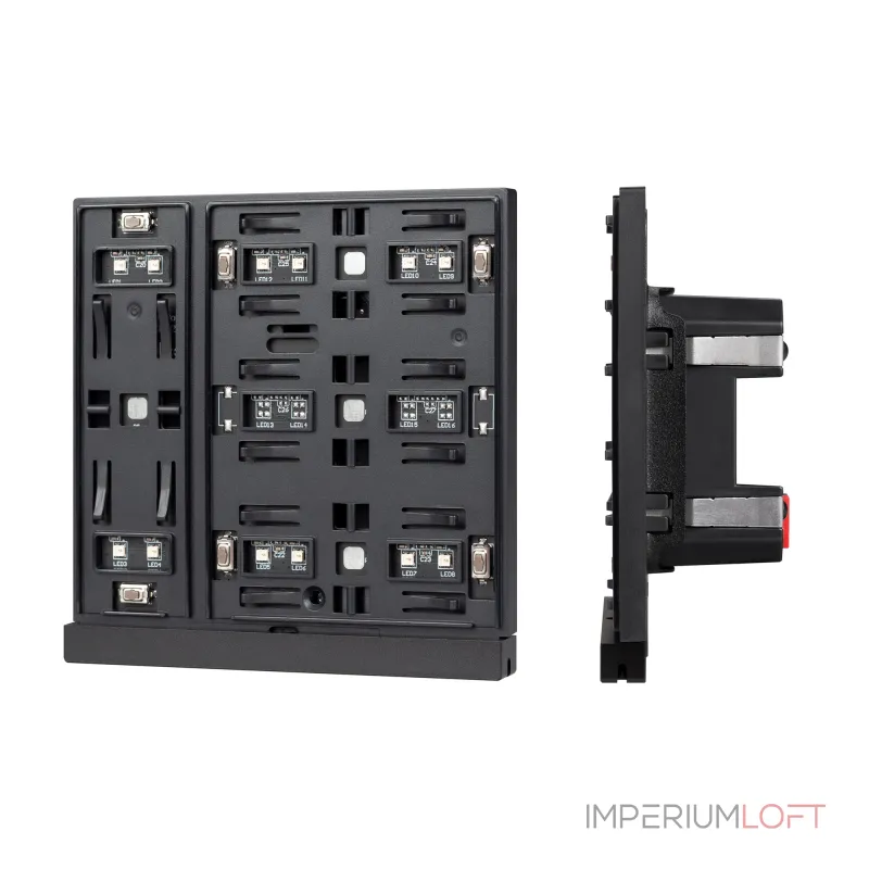 Arlight INTELLIGENT ARLIGHT Механизм панели KNX-303-22-IN Black Bus IARL IP20 043109 Arlight INTELLIGENT ARLIGHT Механизм панели KNX-303-22-IN Black Bus IARL IP20 043109