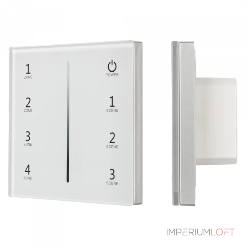 Arlight Панель Sens SMART-P29-DIM White 230В 4 зоны 2.4G IP20 027103 Arlight Панель Sens SMART-P29-DIM White 230В 4 зоны 2.4G IP20 027103