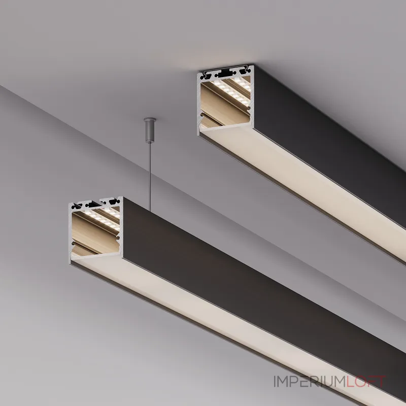 Arlight Профиль SL-LINE-3535-3000 BLACK Алюминий 036253 Arlight Профиль SL-LINE-3535-3000 BLACK Алюминий 036253