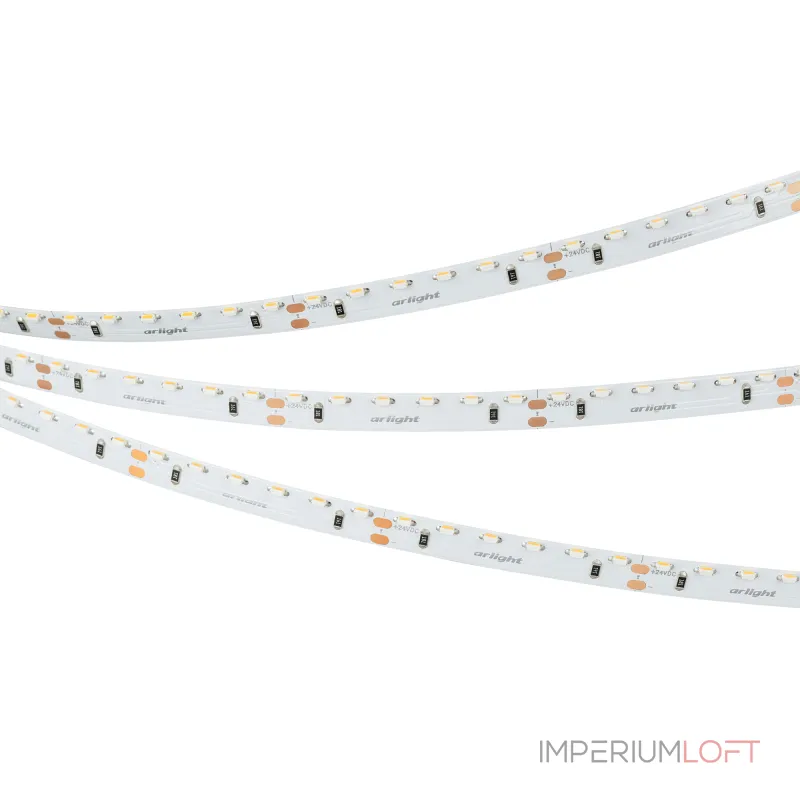 Arlight Лента RS-S120-8mm 24В Warm2700 9.6 В/м IP20 3014 5м боковое свечение 039430