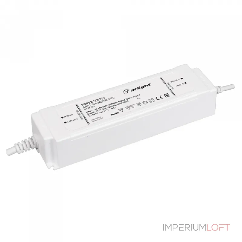 Arlight Блок питания ARPJ-SP-342800-PFC 100Вт 17-34В 2.8A IP67 037272