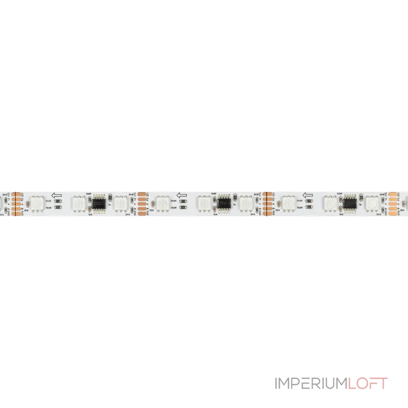 Arlight Лента DMX-B60-10mm 12В RGB-PX3 14 В/м IP20 5060 5м 039174
