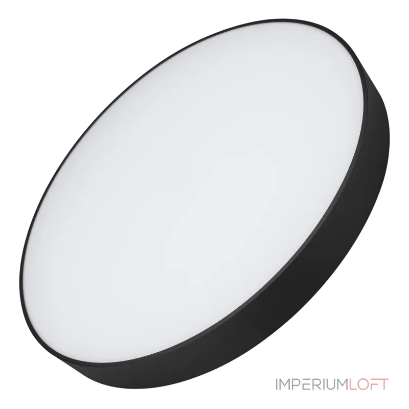 Arlight Светильник IM-RONDO-EMERGENCY-3H-R600-64Вт Day4000 BK 120 deg 230В IP40 041076