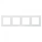 Рамка стеклянная FRM-GLARE-GS-4-WH Arlight 043802