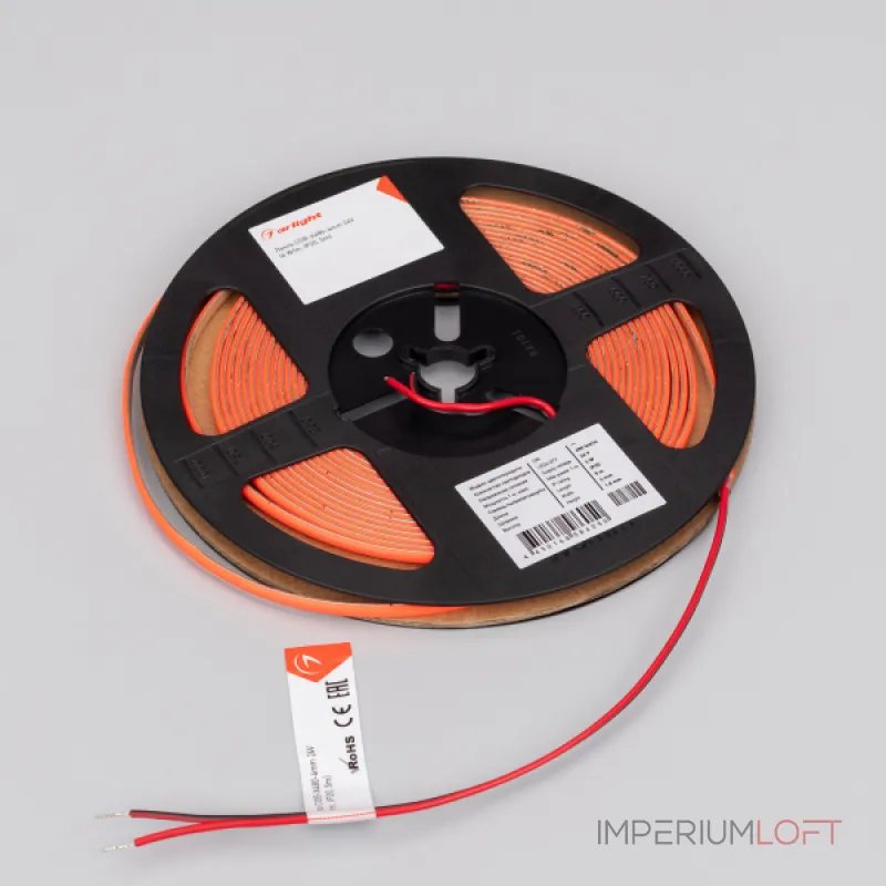 Лента COB-X480-4mm 24В Red 4 В/м IP20 5м Arlight 046905 Лента COB-X480-4mm 24В Red 4 В/м IP20 5м Arlight 046905