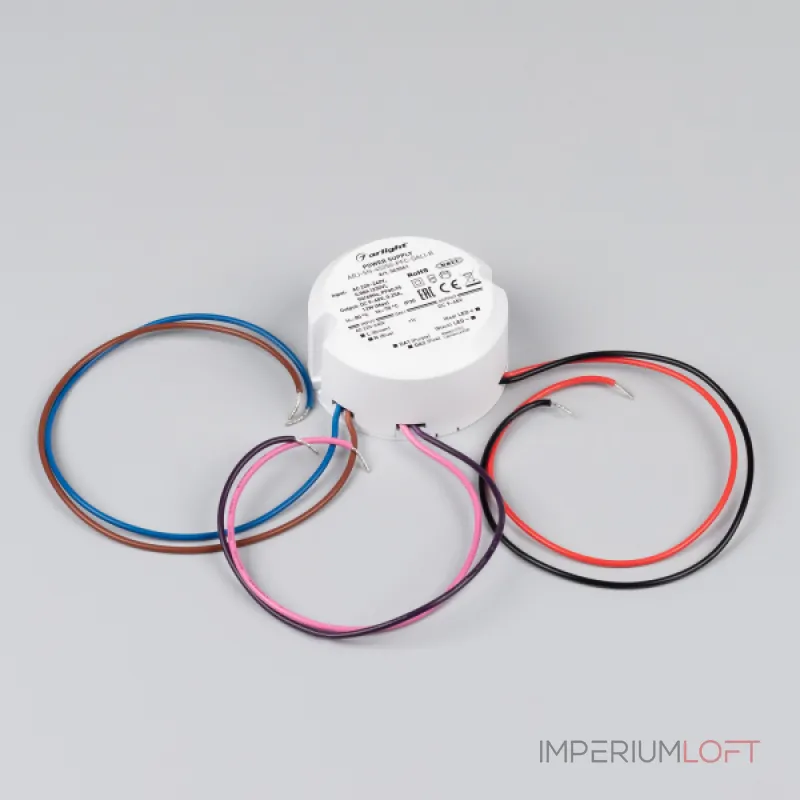 Arlight Блок питания ARJ-SN-45250-PFC-DALI-R 12Вт 9-45В 0.25A IP20 043061