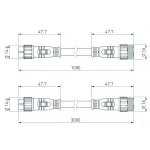 Arlight Коннектор питания ARL-LINE-3pin-3000-CON-MF 230В IP67 038888